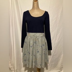 NWOT ModCloth Space dress size L